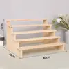 Adornos para Guardar Pulseras, Muñecas Hechas a Mano, Exhibidores de Cajas Sorpresa, Escaleras de Madera Maciza para Flores y Suculentas, Exhibidores para Puestos de Joyería
