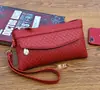 Bolsa Novo Estilo Simples Feminina Clutch Bolsa Estilo Coreano Texturizada Xadrez Pequena Bolsa Compras de Vegetais Meia-idade Porta-moedas
