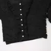 Moda Feminina Transfronteiriça Verão 2026 Moda Europeia e Americana Versátil Slim-Fit Top Camisole Bordado Decorado com Botões para Mulheres E75205