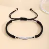 Transfronterizo Nuevo el Último de Nosotros Insignia Tejido a Mano Nudo Plano Cuerda de Mano Ajustable Pulsera Joyería para Hombres y Mujeres Venta al por Mayor