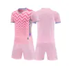 Conjunto de uniforme de fútbol para adultos y niños, uniforme de entrenamiento transpirable de secado rápido para equipo de hombres y mujeres, camiseta de competición con estampado personalizado