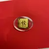Adesivo de Celular Shuibeicai Ouro 999 Ouro Puro Princesa Por Favor Enriqueça Gato da Sorte Folha de Ouro Puro Venda Direta da Fábrica