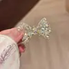 Novo Acessório de Cabelo Laço de Strass Ultra Brilhante de Alto Brilho Presilha de Cabelo Cheia de Strass Moda Coreana Versátil Presilha Lateral Feminina