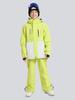Conjunto de Traje de Esquí Kuangjian para Niños y Niñas, Impermeable y Cálido para Exteriores en Invierno, Chaqueta y Pantalones de Esquí Gruesos Acolchados de Algodón para Niños