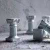 Adereços para Fotos Ins Estátua de Coluna Romana Europeia Resina Mini Vela Retrô Candelabro Joias Ornamentos para Fotografia