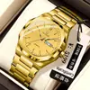Marca Binbang Lujo Nuevo Moda Masculina Reloj Impermeable Luminoso de Cuarzo Pulsera Comercio Exterior Transfronterizo Venta Caliente Mayorista