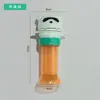 Caja de almacenamiento de popotes de dibujos animados, tapa portátil a prueba de polvo, accesorio para vaso de bebida infantil, ligero y portátil