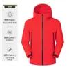 Traje de Esquí Softshell para Exteriores Ropa de Trabajo para Hombres y Mujeres Impermeable a Prueba de Viento Transpirable con Capucha Chaqueta Abrigo de Montañismo Ciclismo Personalizado