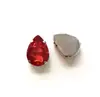 Venta Caliente Forma de Gota de Agua Taladro de Garras Cristal Cosido a Mano Diamante diy Vestido Accesorios Hechos a Mano Taladro de Garras de Cristal