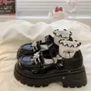 Zapatos de Cuero para Niñas 2026 Otoño Nuevo Estilo Zapatos de Suela Suave para Niña Niños Medianos y Grandes Zapatos para Eventos de Presentación Zapatos Planos para Niños Modernos