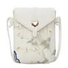 Nova Bolsa Feminina 2025 Tendência Renda de Fada Bolsa para Celular Versátil Pequena Transversal Bolsa Quadrada Pequena para Mulheres