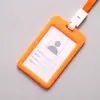 Portatarjetas, Lanyard para Tarjeta de Identificación, Portatarjetas de Identificación de Doble Cara, Portatarjetas de Identificación Transparente de Marca de Fábrica, Tarjeta de Identificación Escolar para Estudiantes, Tarjeta de Identificación de Trabajo, Venta al por Mayor
