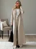 Nuevo Traje de Manga Larga Estilo Europeo y Americano para Viajes de Negocios Traje para Mujer Moda Transfronteriza Chaqueta Cortavientos Casual