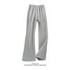 Calça Reta Vertical C7104-TP35 Controle de Preço 68 Calça Esportiva Casual Calça Reta Desconstruída com Listra Vertical Masculino