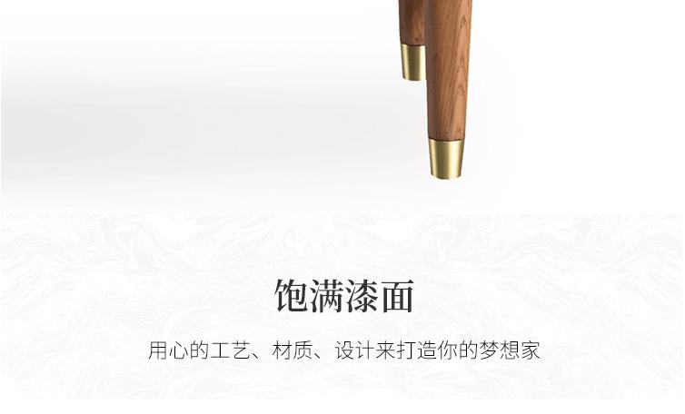 白蜡木梳妆台北欧轻奢风梳妆台水性漆卧室现代中式收纳柜化妆桌-