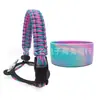 Alça de Corda Paracord para Garrafa de Água em Estoque Transfronteiriça, Manga Portátil para Copo Espacial, Alça de Transporte de Copo com Manga de Base de Silicone para Garrafa de Água Portátil ao Ar Livre