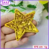 Lentejuelas de Punto Estrella Toalla Tela Bordada Pegatinas Forma de Corazón Letra Parche para Ropa Accesorios de Ropa Pegatinas DIY