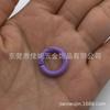 En stock color aleación de zinc apertura de anillo de resorte Pintura Hebilla de resorte llavero colgante para funda de auriculares