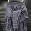 Otoño Temprano 2025 Nuevo Diseño Desestructurado Pantalones Casuales para Mujer Moda Retro de Cuadros Nicho Pantalones de Pierna Ancha Pantalones Largos