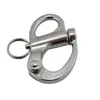 Grillete de Resorte Fijo de Acero Inoxidable 304 316, Grillete de Resorte Desmontable, Grillete de Bloqueo Automático Richwits
