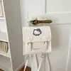 Mochila de mujer linda estilo coreano transfronteriza para el uso diario, diseño único, nicho, gran capacidad, bolso de doble hombro estilo casual