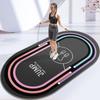 Colchoneta insonorizada para saltar la cuerda, colchoneta amortiguadora, colchoneta de yoga grande, colchoneta deportiva de interior gruesa, antideslizante, para fitness en casa, silenciosa