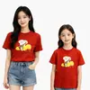 Pedido mínimo de 3 peças0089 camiseta pai e filho
