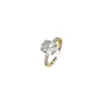 Anillo Brillante de Circonita Cúbica, Joyería de Nicho de Alta Gama, Anillo Ajustable Versátil de Moda Más Vendido 2026