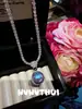 Joyería Plata Rosa Sangre Azul Perla Blanca Australiana Diamante Collar Conjunto de Boda Copo de Nieve Aurora Pendientes de Perla de Concha Deslumbrantes