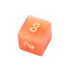 Fornecimento Direto da Fábrica Dnd Dungeons and Dragons Jogo de Tabuleiro Poliedro Z02 Olho de Gato Laranja Conjunto de Sete Dados