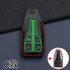 Funda para Llave Bandera Roja H5 Eqm5 Energía Nueva Hs5 Hs7 Hs3 Bandera Roja Clásico H6 H7 Cubierta de Hebilla Específica para Coche 24 Modelos