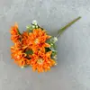 Decoración para Bodas y Hogar 7 Cabezas de Flores Artificiales de Dalia con Centro, Adecuado para Escaparates de Centros Comerciales, Accesorios de Fotografía y Accesorios