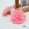 Simulación 8cm Flor Clavel Paquete de Material para Caja de Flores con Decoración de Mesa de Postres para Pastel de Flores Ramo para el Día de la Madre Arreglo Floral