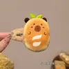 Acessórios de Cabelo Grampo de Cabelo Comida Franja Presilha Torrada Pão Desenho Animado Fofo Presilha BB Cor de Café Hambúrguer Menina Grampo de Cabelo Crianças