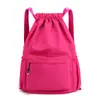 Mochila con Cordón Personalizada, Gran Capacidad, Fácil de Llevar, Impermeable para Viajes, Natación, Fitness, Mochila de Baloncesto, Ligera e Impermeable