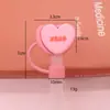 Nuevo tapón de tapa de pajita a prueba de polvo de gran diámetro de 10 mm se puede reciclar linda taza de té de leche tapón de pajita grueso fabricantes suministro