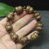 Pulsera con Forma de Calabaza de Madera, Pulsera de Sándalo, Cuentas de Buda de la Fortuna, Joyería de Moda para Hombres y Mujeres, Cuentas de Oración, Regalos al por Mayor