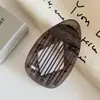 El Pasador de Cabello Más Popular de Amazon, Nuevo Pasador de Cabello Plano Ovalado con Forma de Diamante, Pinza de Tiburón Sin Costuras para el Cabello en la Parte Posterior de la Cabeza, Al por Mayor