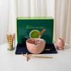 Conjunto de Chá Matcha Transfronteiriço Estilo Japonês Tigela de Matcha Pontilhada com Bico, Ferramentas de Cerâmica, Tigela de Matcha com Bico
