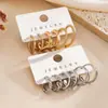 Pendientes Irregulares Europeos y Americanos Transfronterizos en Forma de C, Pendientes de Lujo Ligero y de Gama Alta, Estilo de Moda Simple y de Nicho, Pendientes Versátiles