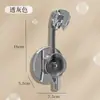 Soporte de Alcachofa de Ducha Extraíble, Tipo Ventosa, Sin Taladro, Ajustable, Super Resistente, Montaje en Pared, Accesorio de Ducha