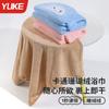 Toalla de baño para niños, ideal para niños y niñas, con gorro de bebé, capa, bata de baño, absorbente, de secado rápido, sin pelusa.
