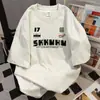 Verano 2025 Casual Holgado Versátil Pareja Ins Tops Hombres y Mujeres Mismo Estilo Personalizado Estilo Simple Camisetas de Manga Corta Estampadas