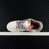 DUNK SB LOW Modelo Colaborativo de Couro Supreme Unissex Casual Esportivo para Skate