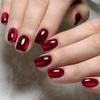 Use um olho de gato unhas postiças de alta qualidade dopamina curta nail art vento nacional usar peça de unha atacado adesivo de unha