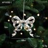 Colgante de plástico plateado especial, nuevo, transfronterizo, galvanizado, para árbol de Navidad, accesorio colgante, pequeño, disponible en stock.