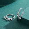 Pendientes de Plata de Ley 925 con Diseño de Joker de Moda Japoneses y Coreanos, Diseño de Nicho Ins, Estilo Mori Simple, Pendientes Frescos, Venta al por Mayor