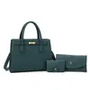 Bolso Transfronterizo Nuevo Bolso con Patrón de Piedra Bolso para Madre de Mujer Set de Tres Piezas Bolso de Mujer Bolso de Hombro Cruzado de Moda Portátil