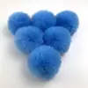 Pelota de imitación de pelo de conejo directa de fábrica para cortinas, cojines, peluches para mascotas, accesorios de bricolaje hechos a mano, decoración de zapatos y sombreros, y materiales para accesorios