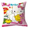 Diseño de Almohada de Gato Almohada de Corazón de Niña Linda Diseño de Foto Personalidad Creativo Regalo DIY